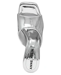 Anne Klein Women's Jerilyn Square Toe Mule Dress Sandals