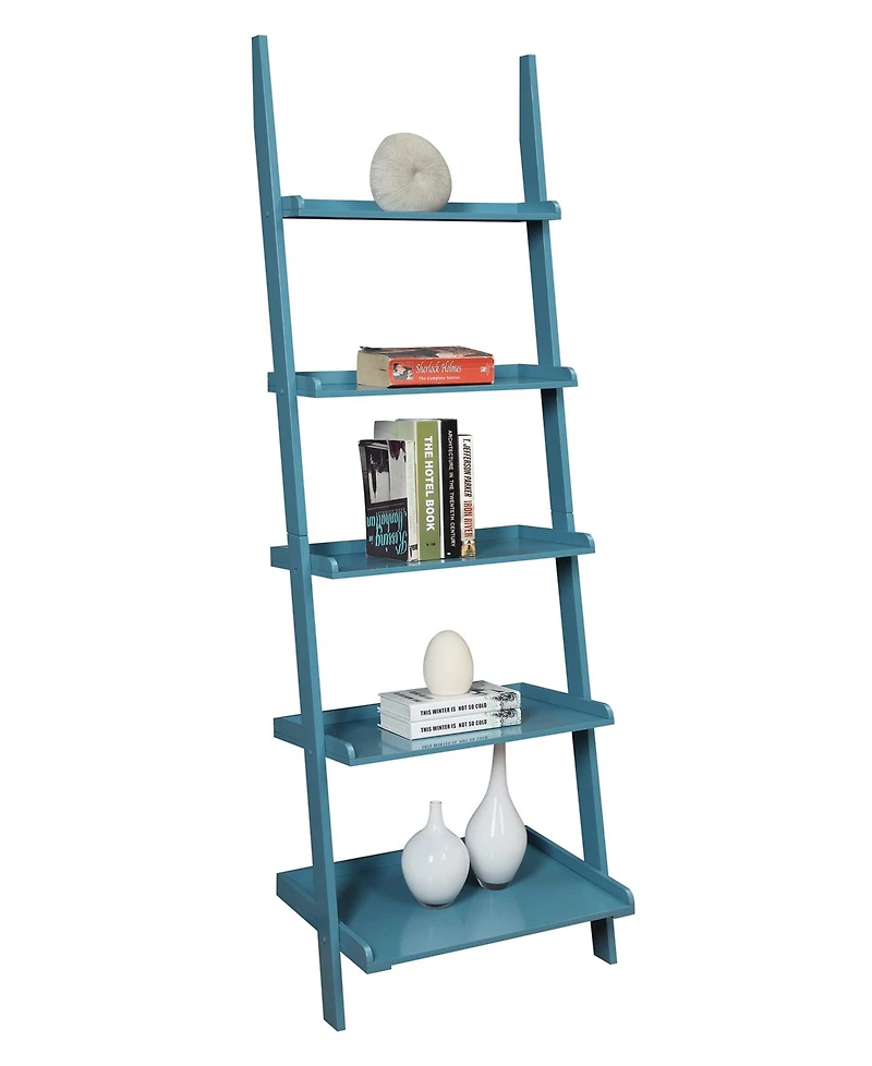Convenience Concepts 25" Solid Pine French Country Bookshelf Ladder