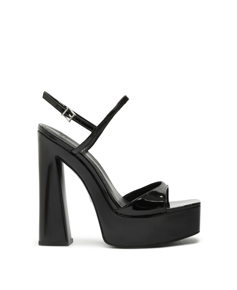 Schutz Women's Arlene Squared Toe Wedge Sandals