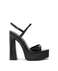 Schutz Women's Arlene Squared Toe Wedge Sandals