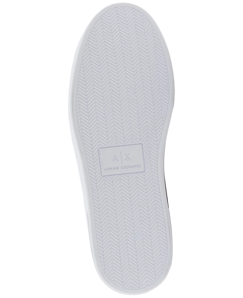 A|X Armani Exchange Men's London Lace-Up Leather Sneaker