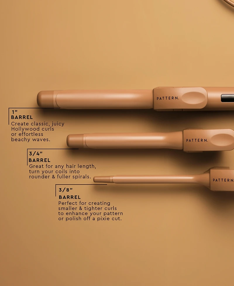 Pattern Beauty by Tracee Ellis Ross The 3-In-1 Interchangeable Curling Iron