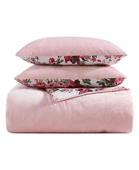 Betsey Johnson Solid Velvet 2-Pc. Comforter Set, Twin