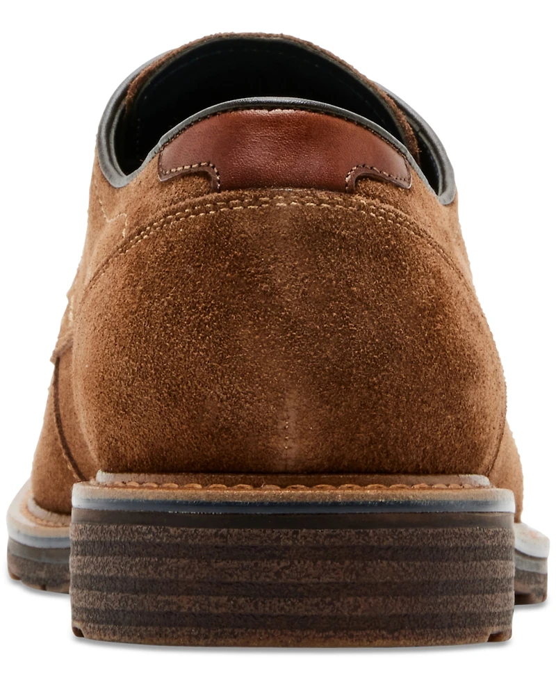 Steve Madden Men's Abello Suede Leather Oxford Dress Shoe