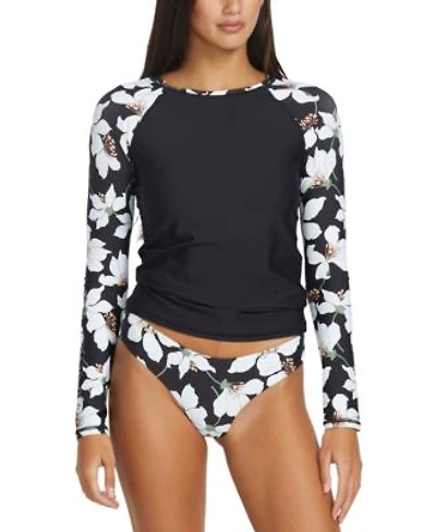 Volcom Juniors Midnight Lily Rash Guard Bottoms
