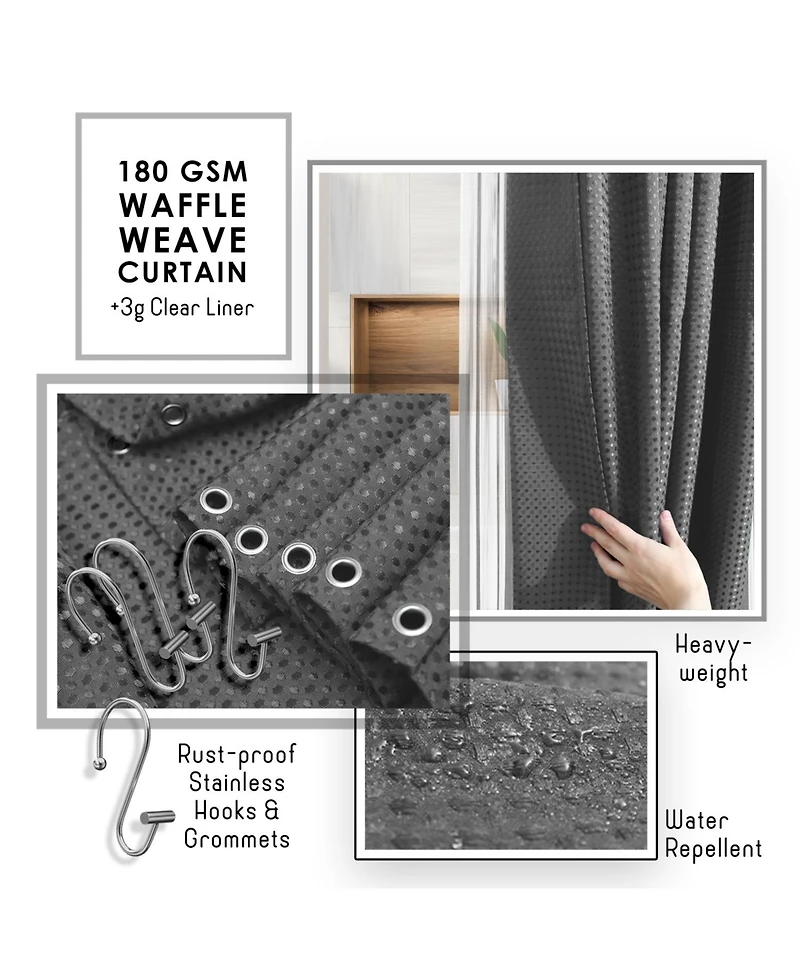 Clara Clark Piece Complete Bathroom & Vanity Accessories Set