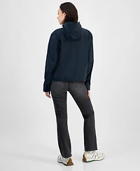 Rains Women's Short Zip-Front Waterproof Raincoat