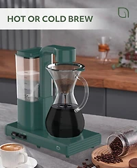 Willow Kitchen Artisan Brew Automatic Pour Over Coffee Maker- Blooming Technology