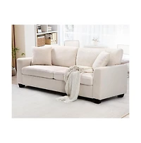 gaomon 83" Couch for Living Room Comfy Sofa Couch 3 Seater Couch Modern Sofa with Deep Seat for Bedroom Apartment Home Office，Living Room