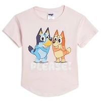 Bluey Toddler Girls 3 Pack T-Shirts