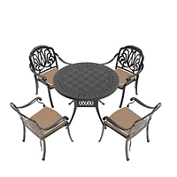 Streamdale 5-Piece Patio Furniture Set with Cushions
