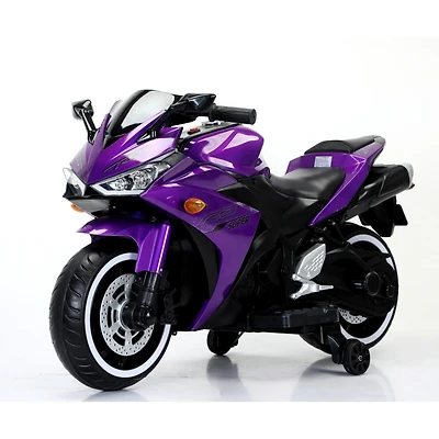 Streamdale 12V Kids Motorcycle with Training Wheels (3-6 Years)