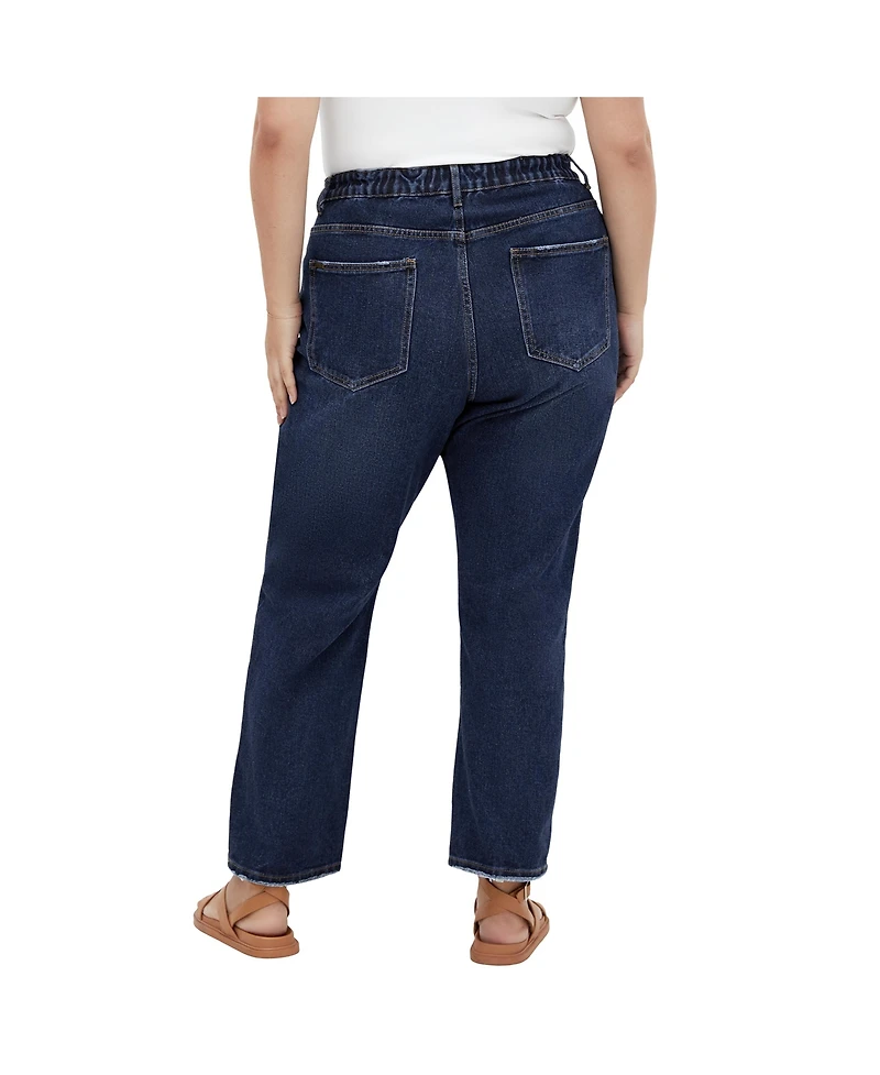 City Chic Plus Harley Adelyn Crop Jean