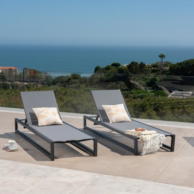 Streamdale Venice Chaise Lounge(Set Of 2)