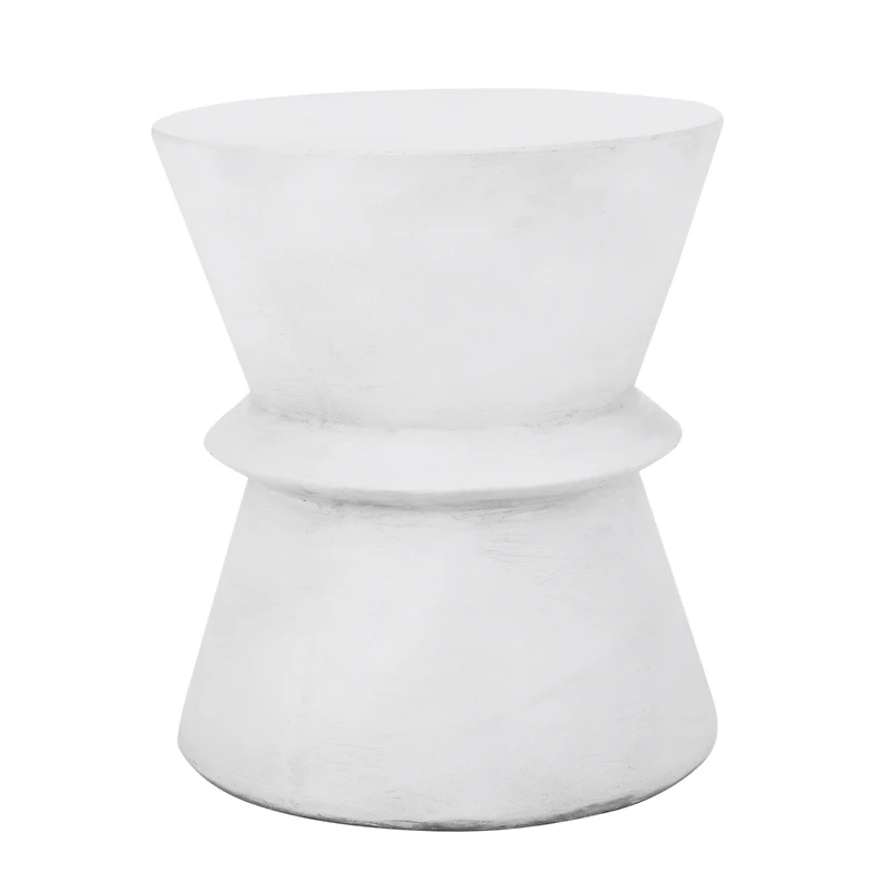 Streamdale Hourglass End Table Chic, Durable, And Assembly-Free