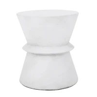 Streamdale Hourglass End Table Chic, Durable, And Assembly-Free