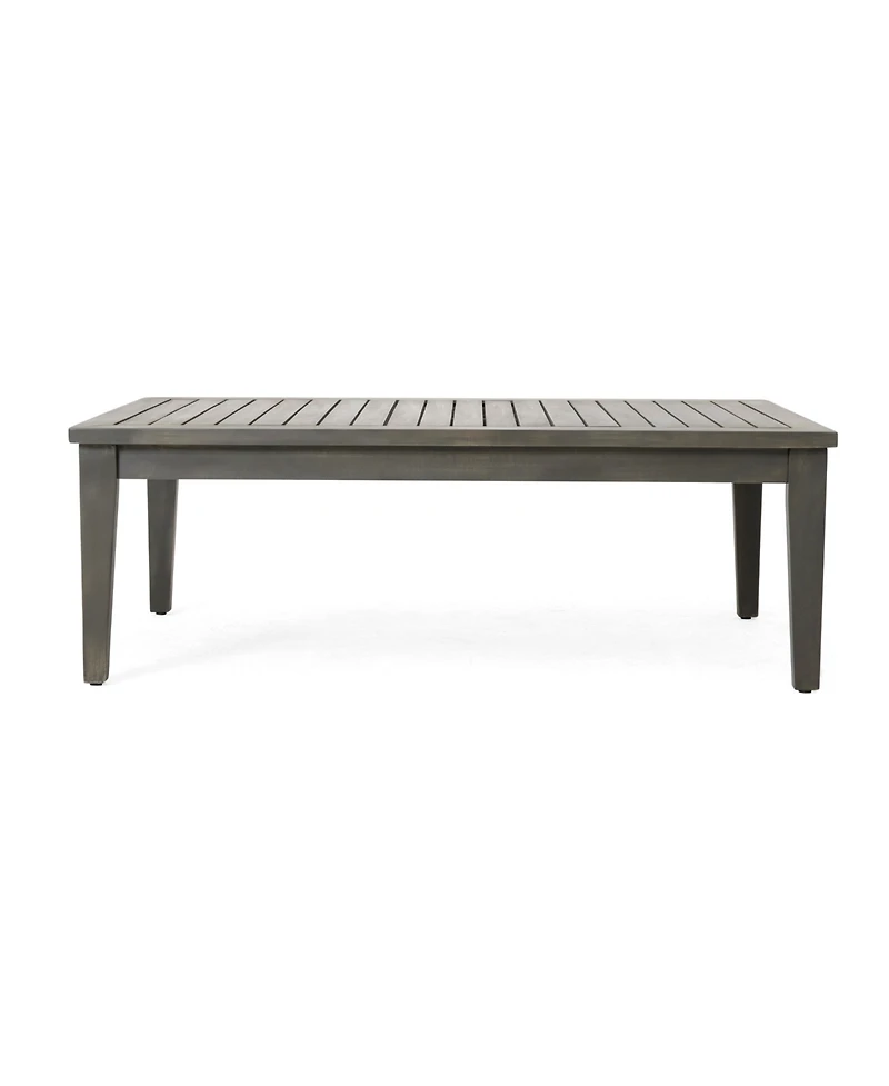 Streamdale 4-Piece Acacia Wood Patio Set with Cushions