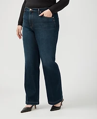 Silver Jeans Co. Plus Highly Desirable High Rise Trouser Leg