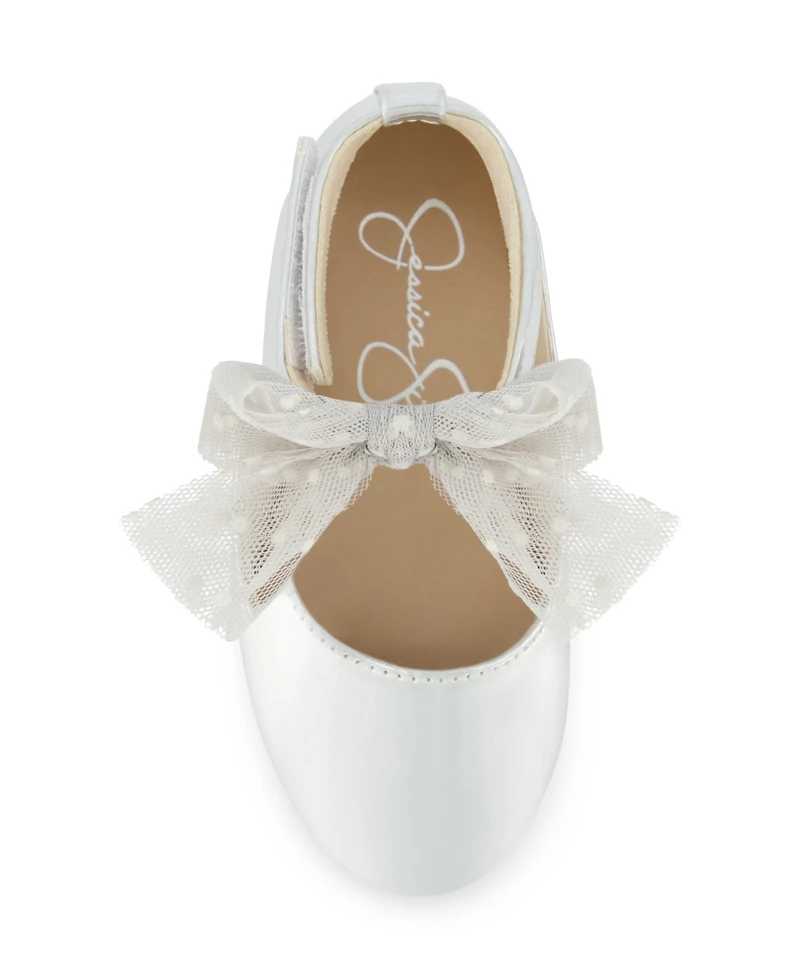 Jessica Simpson Toddler Girls Amy Tulle Ballet Flat