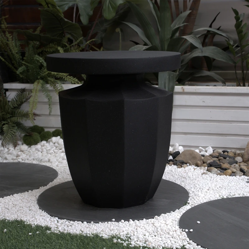 Streamdale Modern Faux Terrazzo Garden Table