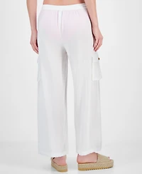Raviya Women's Pull-On Cover-Up Cargo Pants