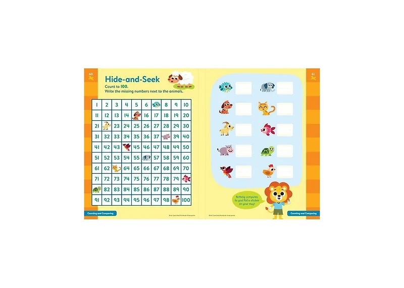 Barnes & Noble Brain Quest Math Workbook: Kindergarten by Workman Publishing