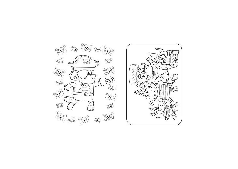 Barnes & Noble Bluey: Hooray, It's Halloween: A Coloring Book by Penguin Young Readers