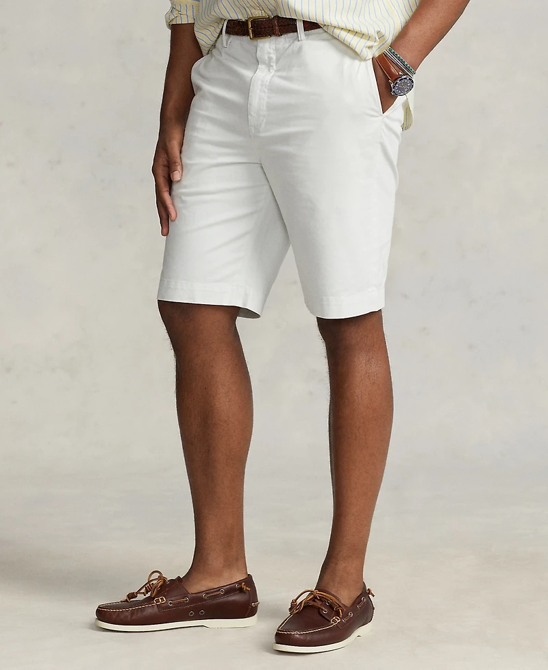 Polo Ralph Lauren Men's Big & Tall Stretch Classic-Fit Chino Shorts