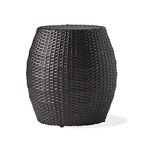 Streamdale Outdoor Wicker 14.00" Patio Side Table