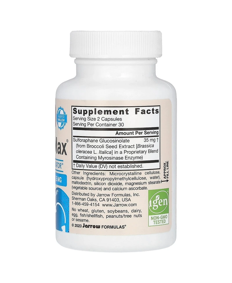 Jarrow Formulas Nutrition BroccoMax