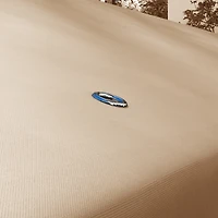 9.8' x 9.8' Gazebo Replacement Canopy, Gazebo Top Cover with Double Vented Roof for Garden Patio Outdoor (Top Only), Khaki