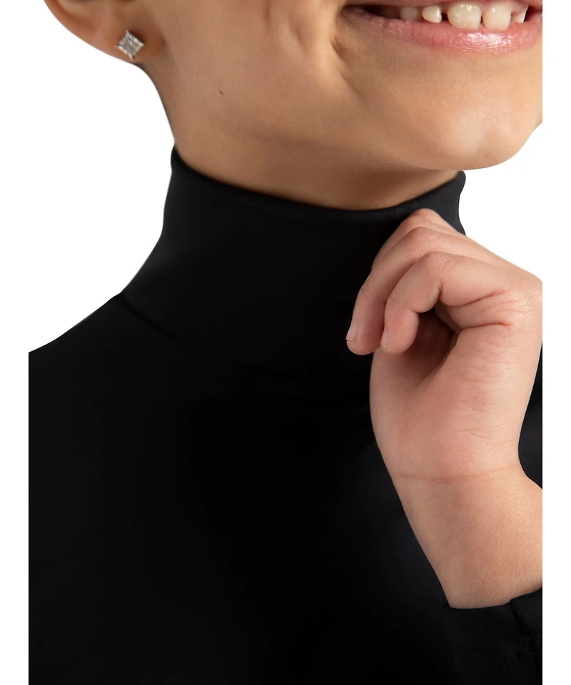 Capezio Girls Turtleneck Long Sleeve Top