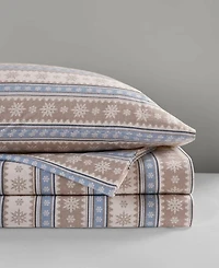 Woolrich Printed Flannel 3-Pc. Sheet Set, Twin