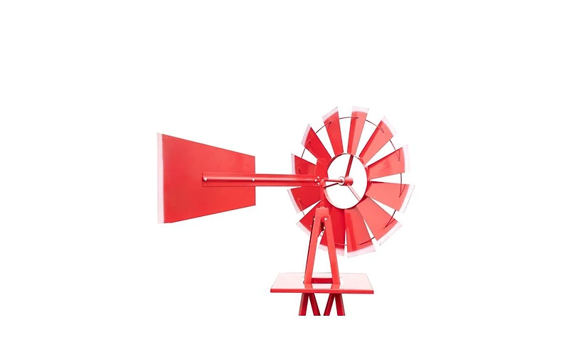 Slickblue 8FT Weather Resistant Yard Garden Windmill Durable Outdoor Decor for Your Landscape