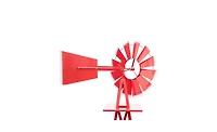 Slickblue 8FT Weather Resistant Yard Garden Windmill Durable Outdoor Decor for Your Landscape