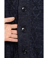 Xray Boys Cable Knit Shawl Cardigan