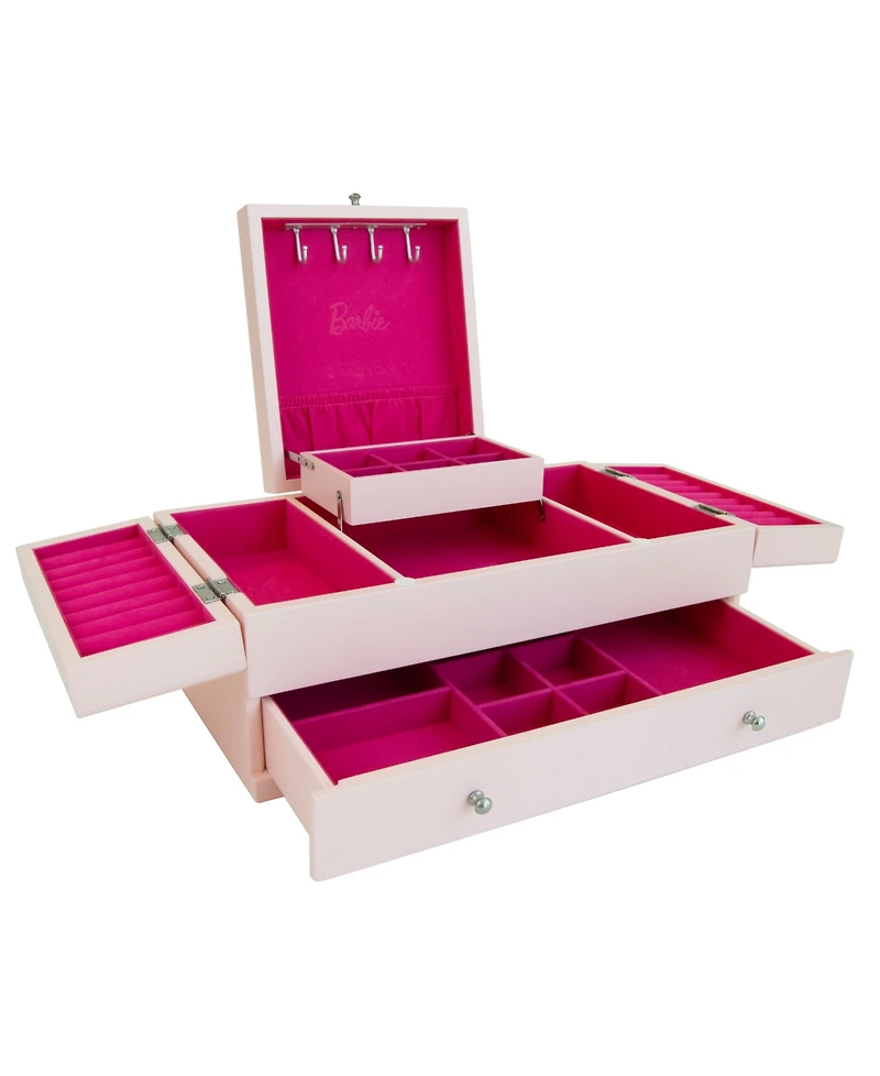 Mele & Co Barbie Baubles and Bling Wooden Jewelry Box