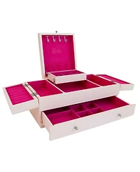 Mele & Co Barbie Baubles and Bling Wooden Jewelry Box