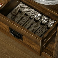 3- tier Slim Storage Cart, Rolling Narrow Kitchen Cart on Wheels for Small Place, Slide Out Side Utility Cart for Bathroom, Laundry