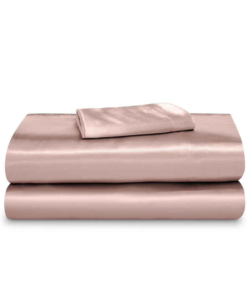 Bare Home Satin Sheet Set