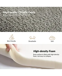 Hal Modern Boucle Armchair with Metal Leg