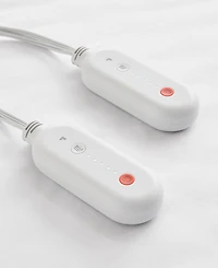 Sharper Image Embossed Microfiber Heated Mattress Pad