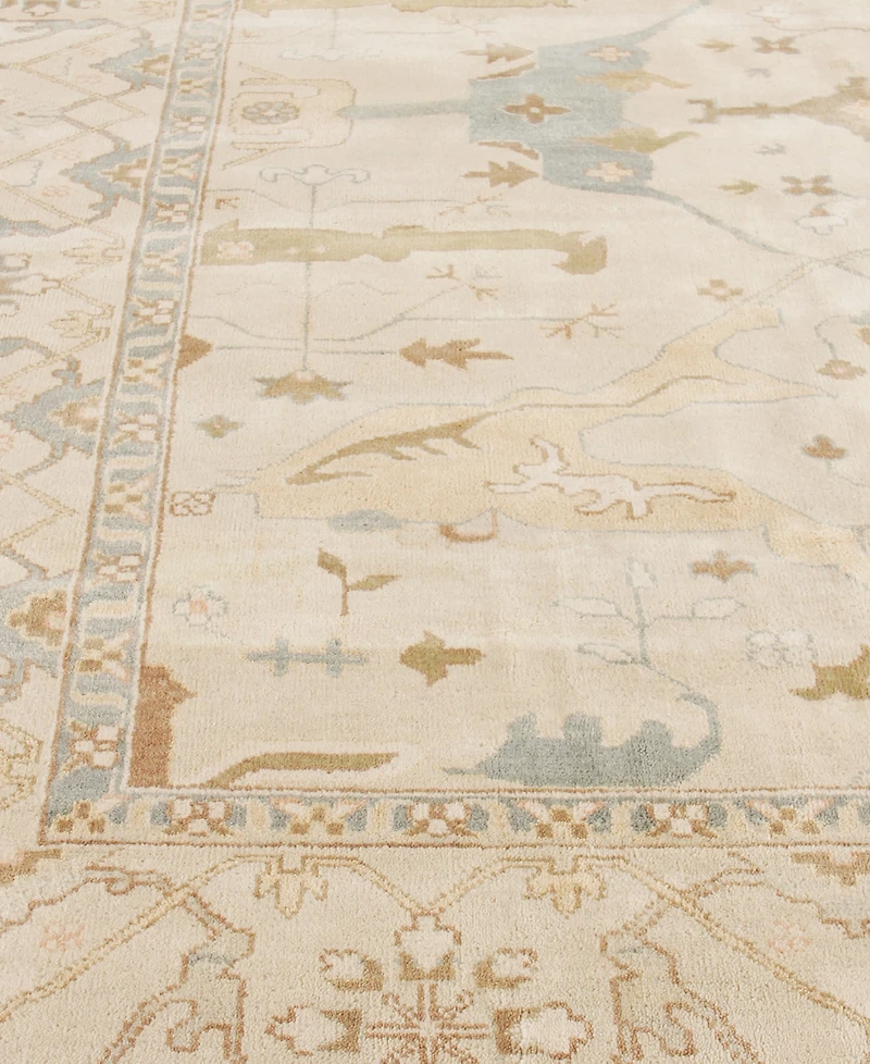 Exquisite Rugs Antique Weave Oushak 4'x6' Area Rug