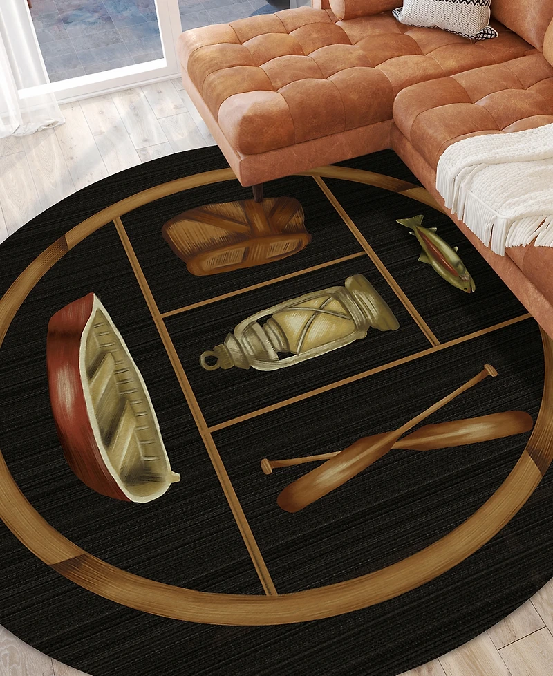 Dalyn Excursion EX4 8'x8' Round Area Rug
