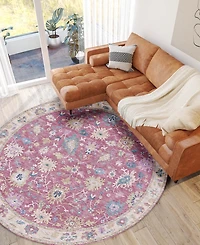 Dalyn Hatay Washable HY7 8'x8' Round Area Rug