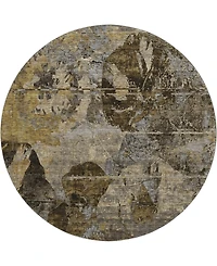 Dalyn Trevi Washable TV15 8'x8' Round Area Rug