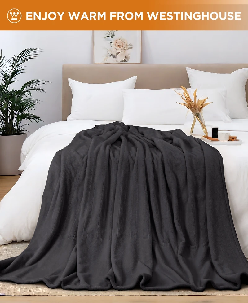 Westinghouse Heated Flannel Blanket