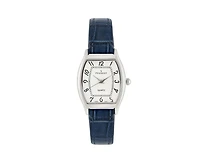 Peugeot Women 26 x 32mm Cushion Shape Watch with Leather Band