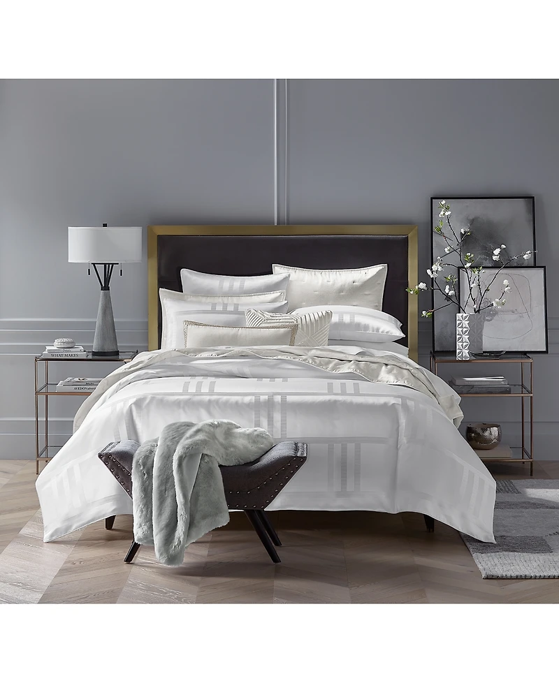 Hotel Collection Structure 3-Pc. Duvet Cover Set, Full/Queen, Exclusively at Macy's