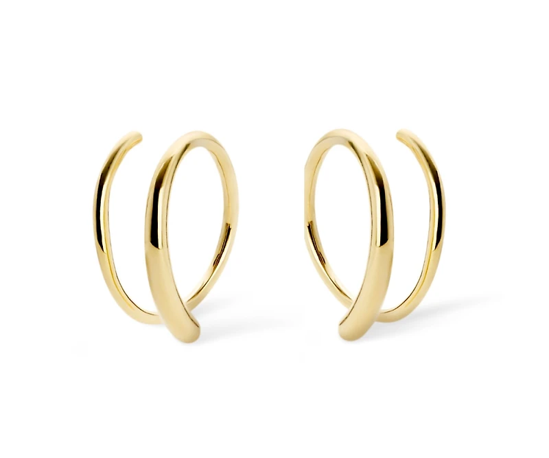 Ana Luisa Double Hoop Earrings - Harley